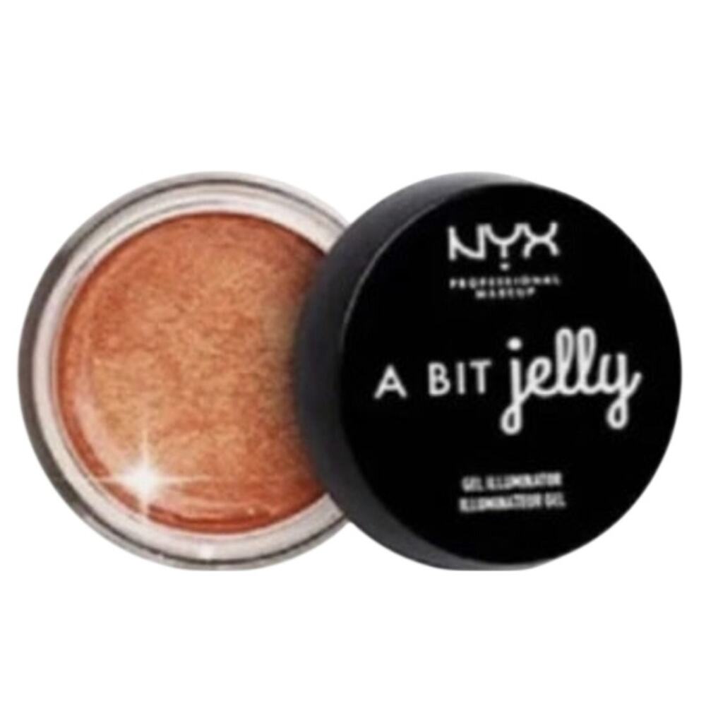 NYX‎ A Bit Jelly Gel Bronze Illuminator Vegan Face & Body Glimmering Highlighter